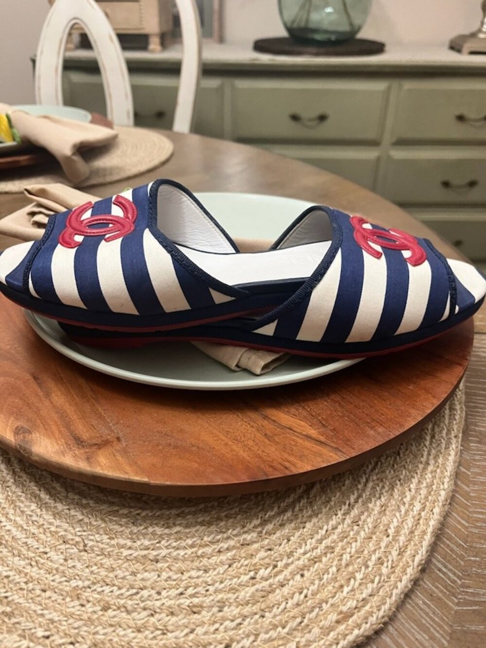 Authentic Chanel Slide Sandals - Picture 4 of 8